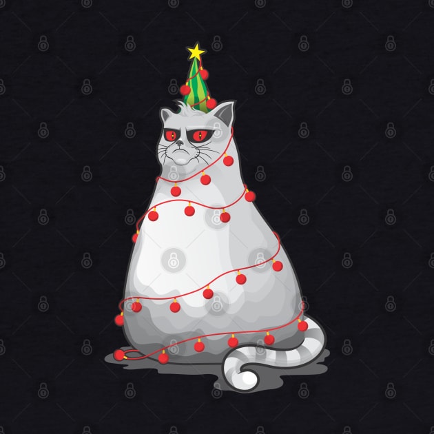 Meowy Christmas Tree by dihart